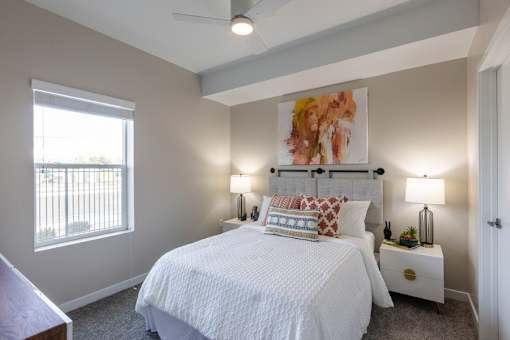 Bedroom at Parq Crossing Apartments