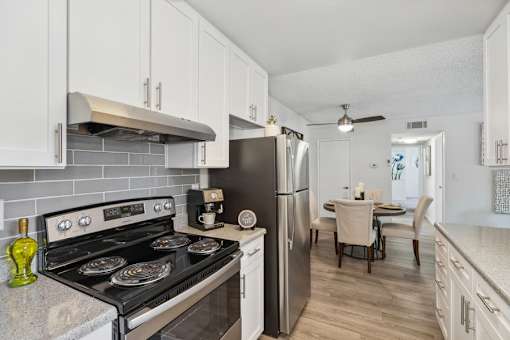 Modern Appliances at The District Apartment Homes
