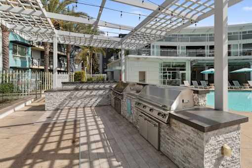 Barbecue pavilion at Domain San Diego