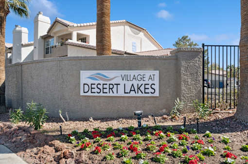 exterior views at The Village at Desert Lakes