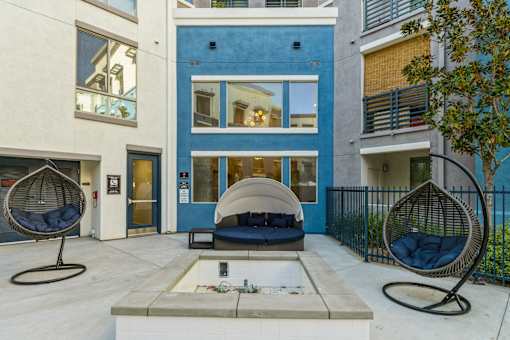 Enclave Outside Cabanas at The Enclave at Warner Center