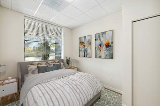 Bedroom at Maddox Apartments