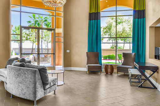 Resident Seating at 2150 Apartments