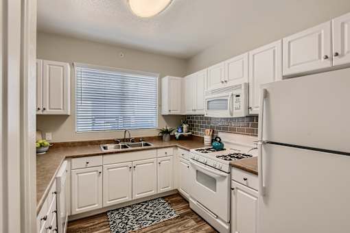 Kitchen at Santa Rosa Apartments