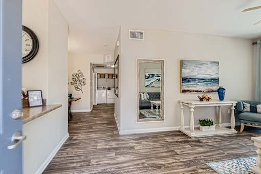 Wood flooring at Santa Rosa Apartments