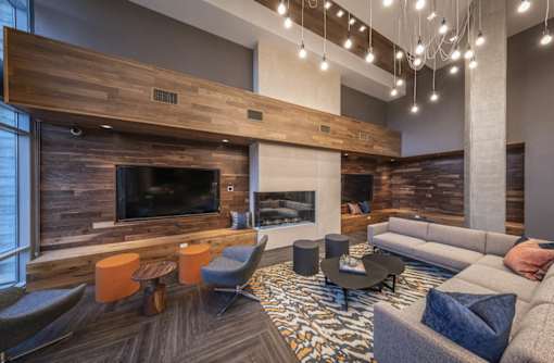 resident social lounge at Capitol650