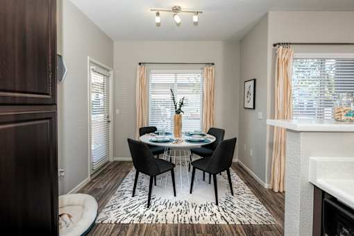 Elegant Dining Room at Somerfield at Lakeside Apartments, California, 95758