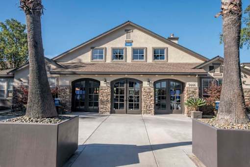 Leasing Center External View at Somerfield at Lakeside Apartments, Elk Grove, CA