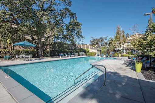 Resort-Style Pool at Atwood Apartments, California, 95610