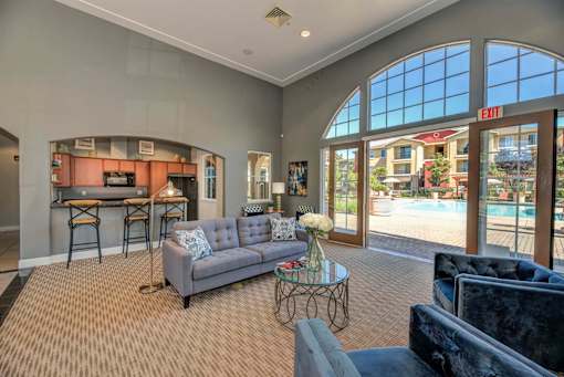 Large Community Clubhouse at Sterling Village Apartment Homes, Vallejo, California