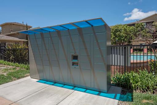Luxor Package Locker at Sterling Village Apartment Homes, Vallejo, CA, 94590