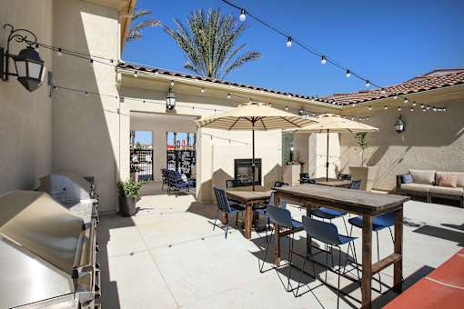 BBQ Area at Artesa at Menifee Town Center