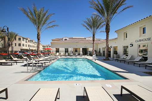 Pool Side at Artesa at Menifee Town Center