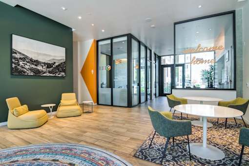 Spacious Lobby Area at Block C, San Marcos, 92078