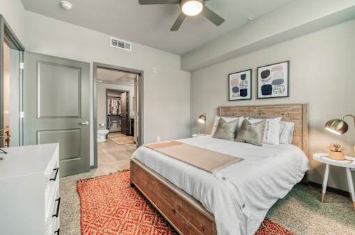 Bedroom at Centra Midtown Apartments