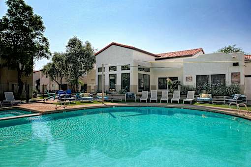 Resort Inspired Pool with Sundeck at Elevate at Discovery Park, Tempe