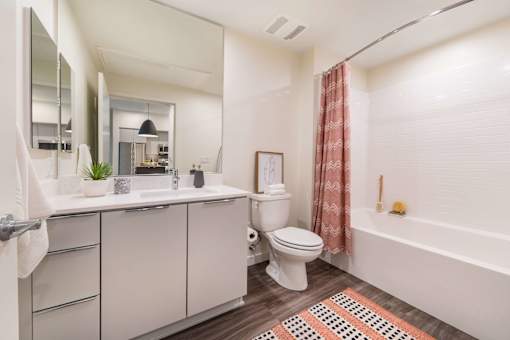 Bathroom Views at The Herald Apartments