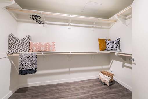 Closet Views at The Herald Apartments