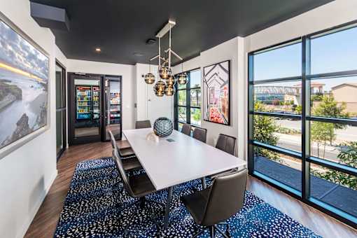 Resident Workspace at The Herald Apartments