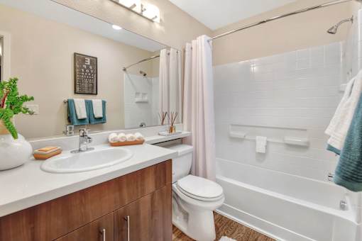 Bathroom Photos at The Lexington Apartments