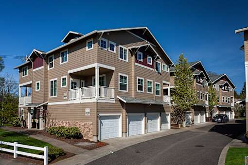 Covered Patios/Balconies at Westview Heights Apartments, 18301 NW Chemeketa Lane, Portland