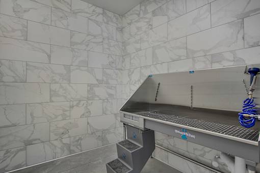 Pet Washing at Parq Crossing Apartments