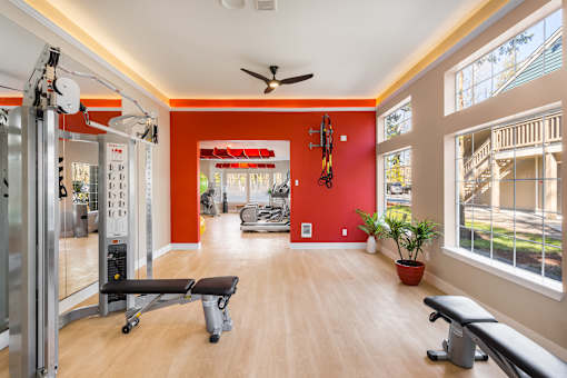Modern fitness center at Artesia