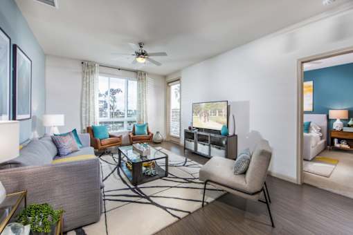 living room at Pulse Millenia
