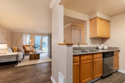 Fitted kitchen at Riverwalk at Happy Valley, Happy Valley, Oregon