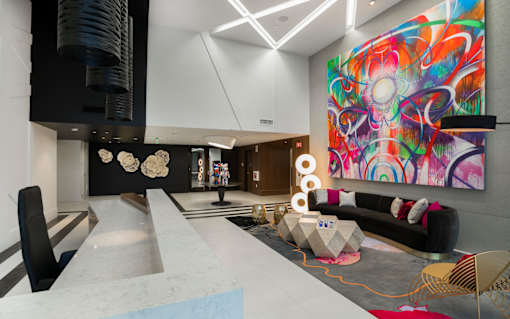 lobby at Shift