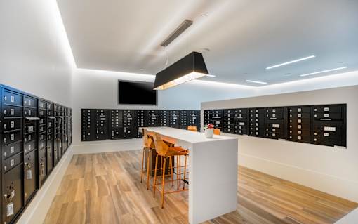 mail room at Shift