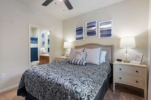Bedroom A in a 3x3 Plainsman