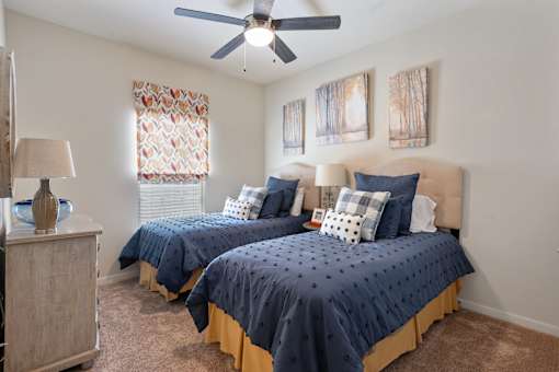 Bedroom C in a 3x3 Plainsman
