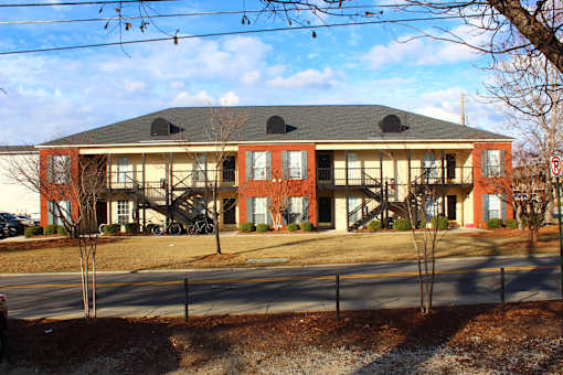 the front of our building