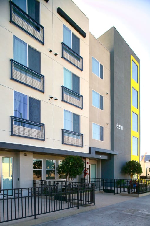 the building in which the hotel is located
