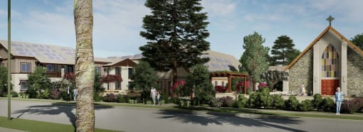 A rendering of Santa Angelina