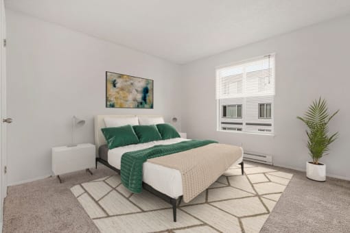 Gorgeous Bedroom at The Ridge at Bellevue, Washington