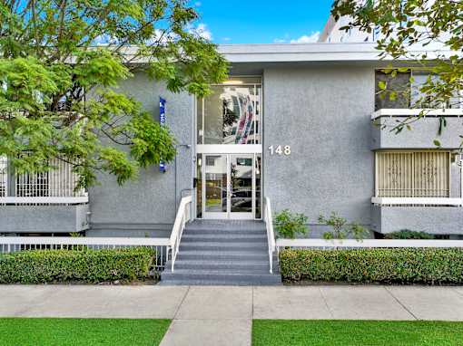 Property Entrance at Occidental Apartments, Los Angeles