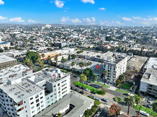 Cityscape at Occidental Apartments, Los Angeles