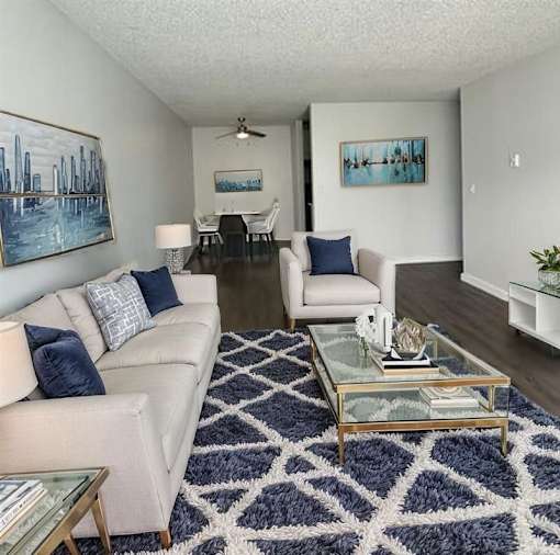 Gorgeous Living Room at The Ridge at Bellevue, Bellevue, WA, Washington