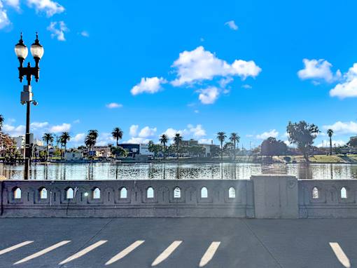 Lakeside Bridge at City Park View, Los Angeles