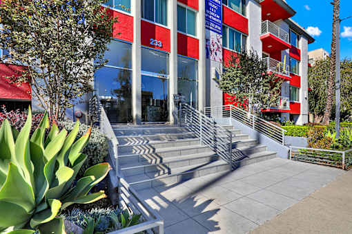 Entrance View at Chateau La Fayette, California, 90057