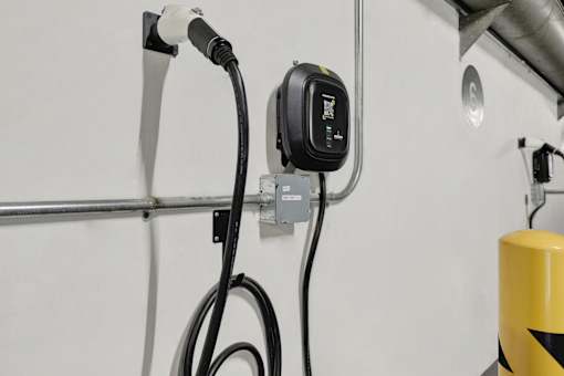 EV Charging Center at Chateau La Fayette, California