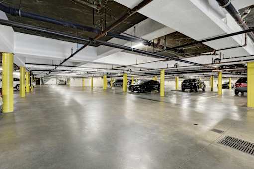 Underground Parking at Chateau La Fayette, California