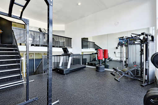 Modern Gym at Oxnard Plaza, North Hollywood, California