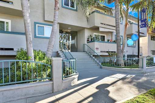 Property Entrance View at Elmwood Gardens, Burbank, 91502