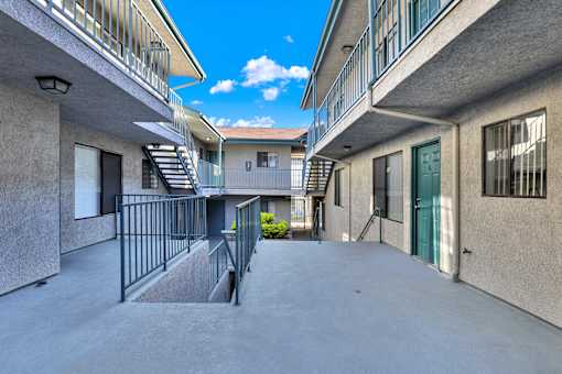 Large Balcony Area at Elmwood Gardens, Burbank, CA, 91502