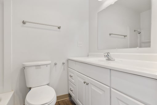 Bright Bathroom at The Ridge at Bellevue, Bellevue, WA, 98005