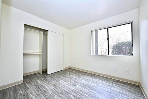 Empty Closet with shelves at Mountain Vista, Sierra Vista, AZ