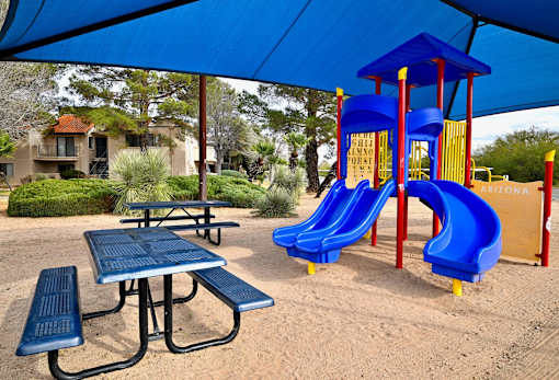 Playground area at Mountain Vista, Sierra Vista, AZ, 85635